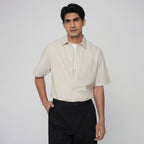 Giordano Men Relaxed Cotton Poplin Shirt - first_variant_option_2 Premium Shirts for Giordano