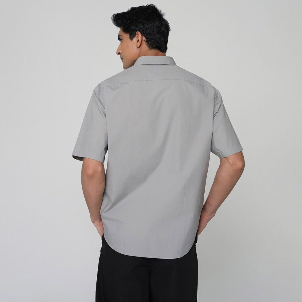 Giordano Men Relaxed Cotton Poplin Shirt - first_variant_option_2 Premium Shirts for Giordano