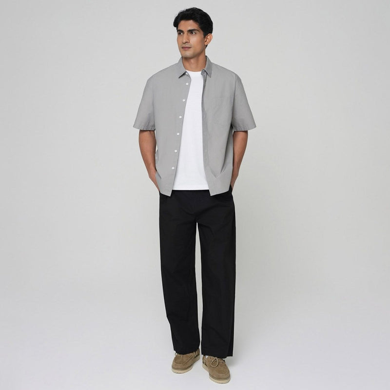 Giordano Men Relaxed Cotton Poplin Shirt - first_variant_option_2 Premium Shirts for Giordano