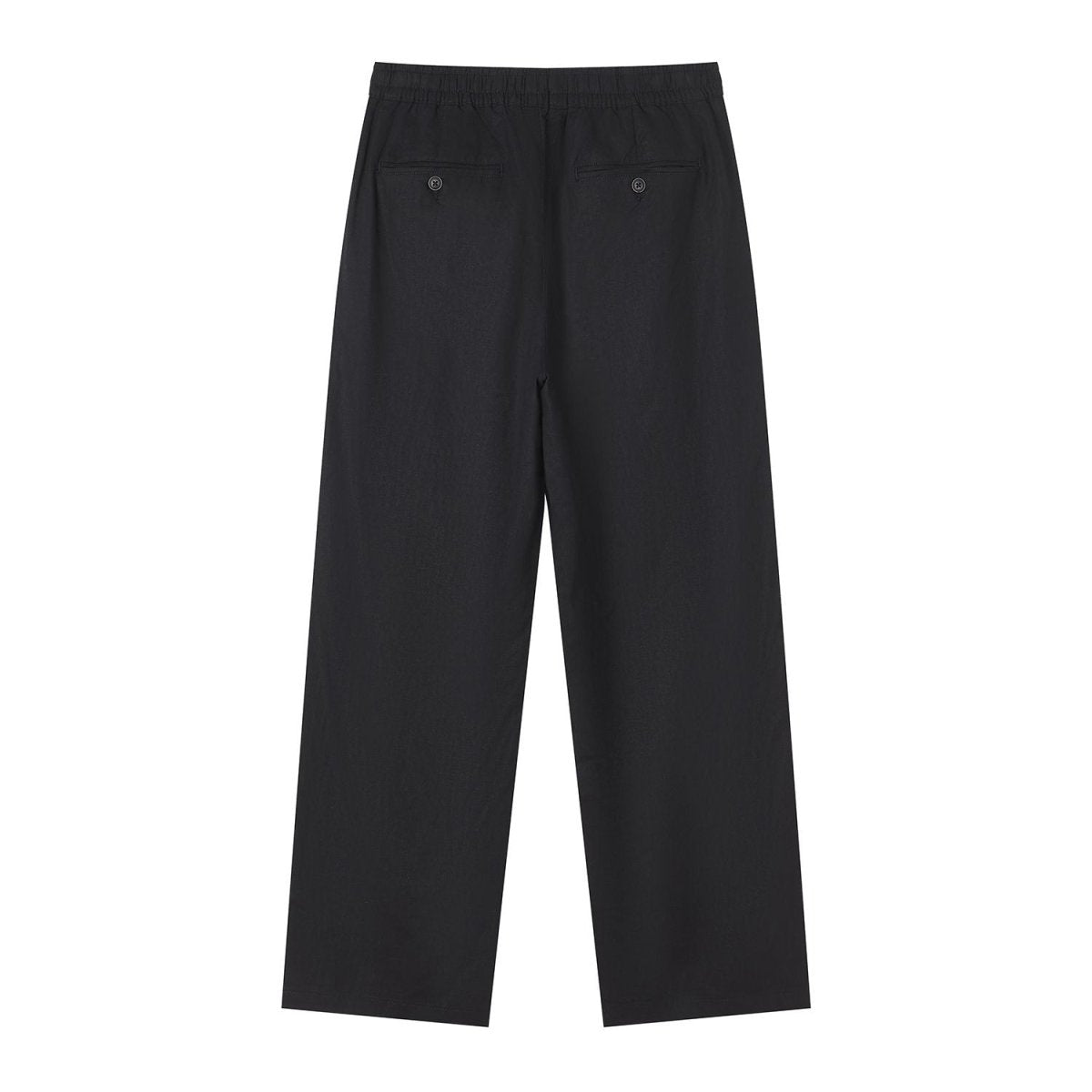 Giordano Men Relaxed Linen Cotton Straight Khakis - Premium Pants