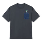 Giordano Men Relaxed Luigi Pocket Printed Tee - Premium Print Tee