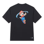 Giordano Men Relaxed Mario Back Graphic Cotton Tee - Premium Print Tee