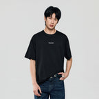 Giordano Men Relaxed Mario Back Graphic Cotton Tee - Premium Print Tee