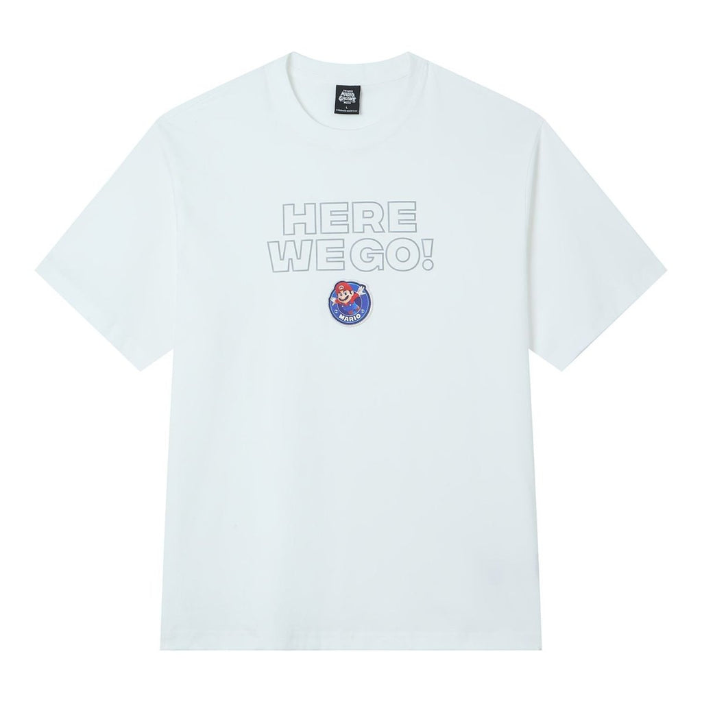 Giordano Men Relaxed Mario Printed Cotton Tee - Premium Print Tee