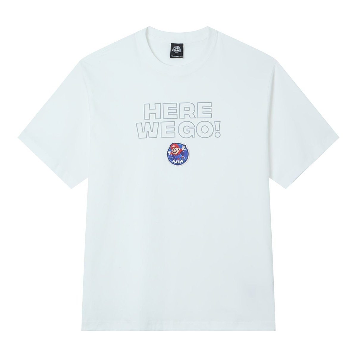 Giordano Men Relaxed Mario Printed Cotton Tee - Premium Print Tee