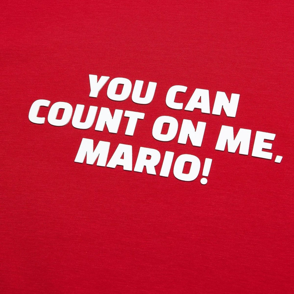 Giordano Men Relaxed Mario Quote Printed Tee - first_variant_option_2 Premium Print Tee for Giordano