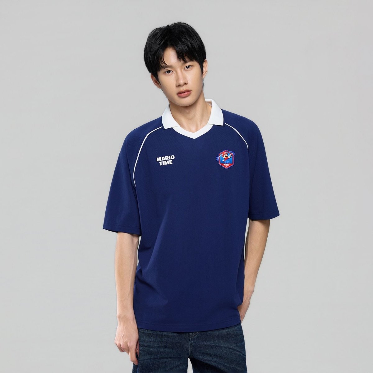 Giordano Men Relaxed Mario Raglan Cotton Polo - Premium Polo