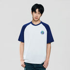 Giordano Men Relaxed Mario Raglan Printed Tee - Premium Print Tee