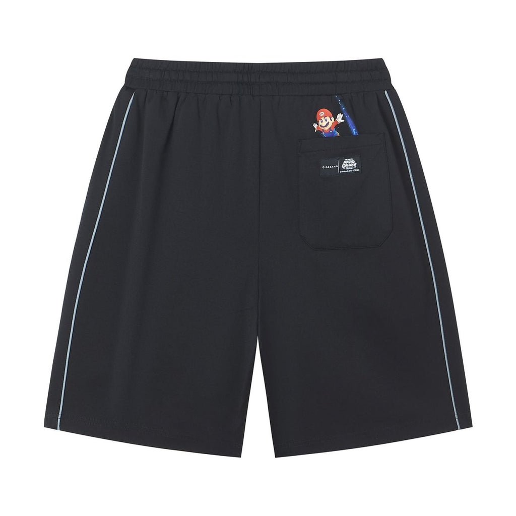 Giordano Men Relaxed Mario Side Piping Shorts - Premium Shorts