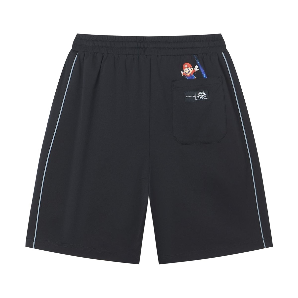 Giordano Men Relaxed Mario Side Piping Shorts - Premium Shorts