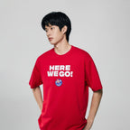 Giordano Men Relaxed Mario Slogan Printed Tee - Premium Print Tee