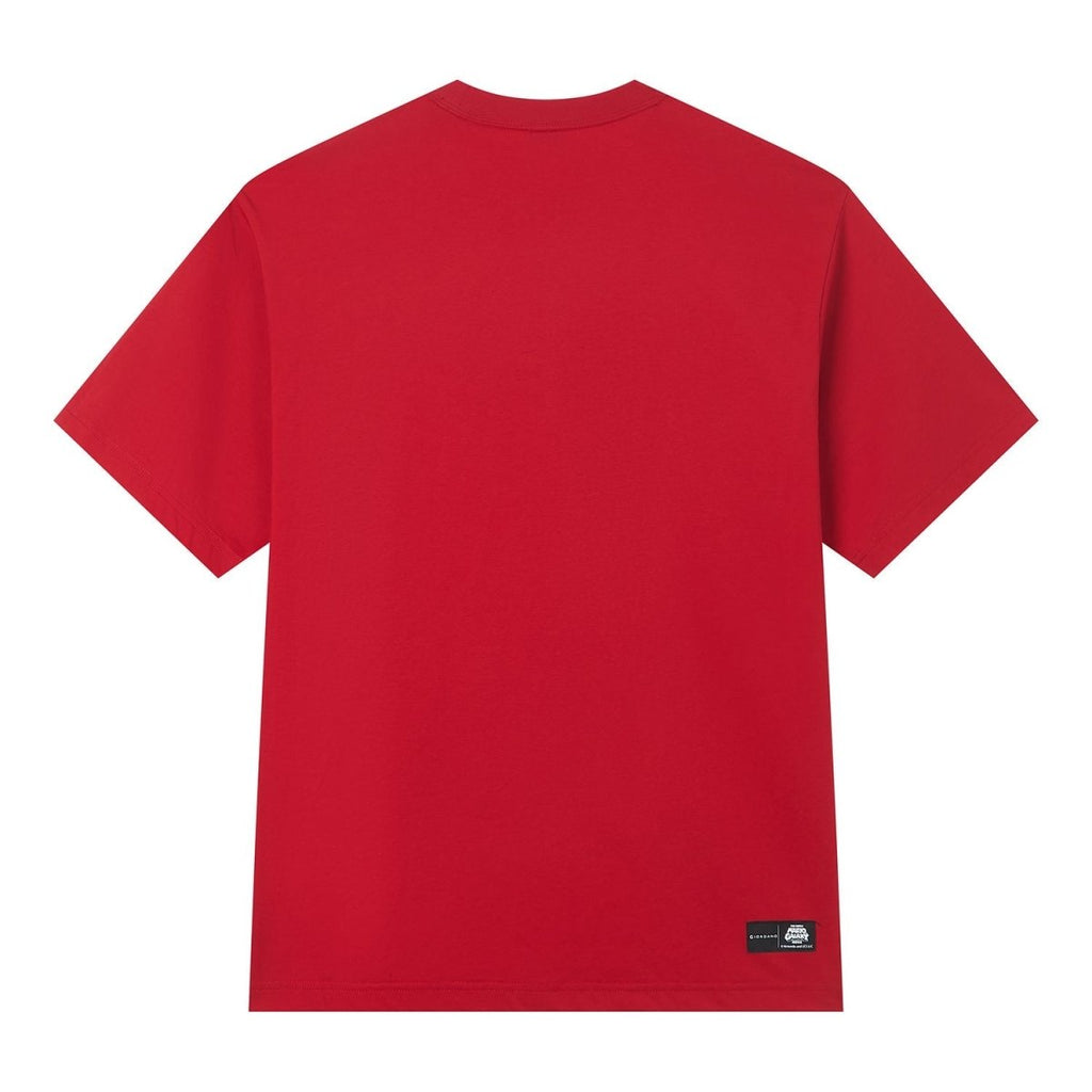 Giordano Men Relaxed Mario Slogan Printed Tee - Premium Print Tee