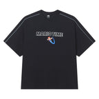 Giordano Men Relaxed Mario Time Contrast Piping Tee - Premium Print Tee