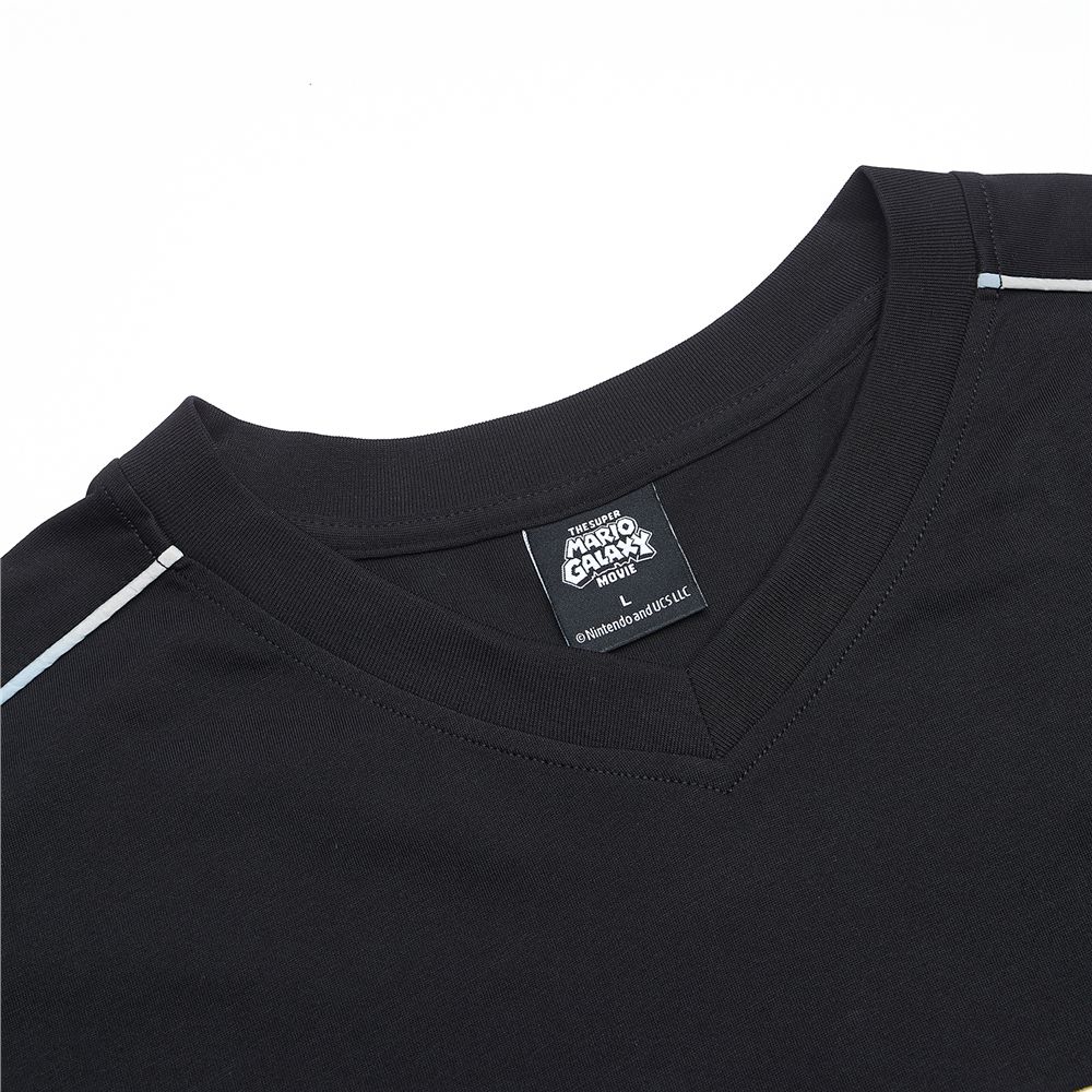 Giordano Men Relaxed Mario Time Contrast Piping Tee - Premium Print Tee