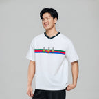 Giordano Men Relaxed Minions V - Neck Jersey Tee - first_variant_option_2 Premium Print Tee for Giordano