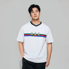 Giordano Men Relaxed Minions V - Neck Jersey Tee - first_variant_option_2 Premium Print Tee for Giordano