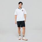 Giordano Men Relaxed Minions V - Neck World Cup Tee - first_variant_option_2 Premium Print Tee for Giordano