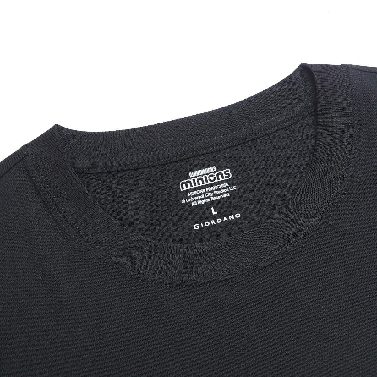 Giordano Men Relaxed Minions World Cup Graphic Tee - first_variant_option_2 Premium Print Tee for Giordano