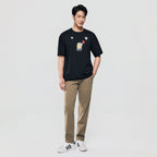 Giordano Men Relaxed Minions World Cup Graphic Tee - first_variant_option_2 Premium Print Tee for Giordano