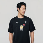 Giordano Men Relaxed Minions World Cup Graphic Tee - first_variant_option_2 Premium Print Tee for Giordano