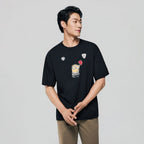 Giordano Men Relaxed Minions World Cup Graphic Tee - first_variant_option_2 Premium Print Tee for Giordano