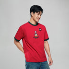 Giordano Men Relaxed Minions World Cup Jersey Tee - Premium Print Tee