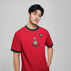 Giordano Men Relaxed Minions World Cup Jersey Tee - Premium Print Tee