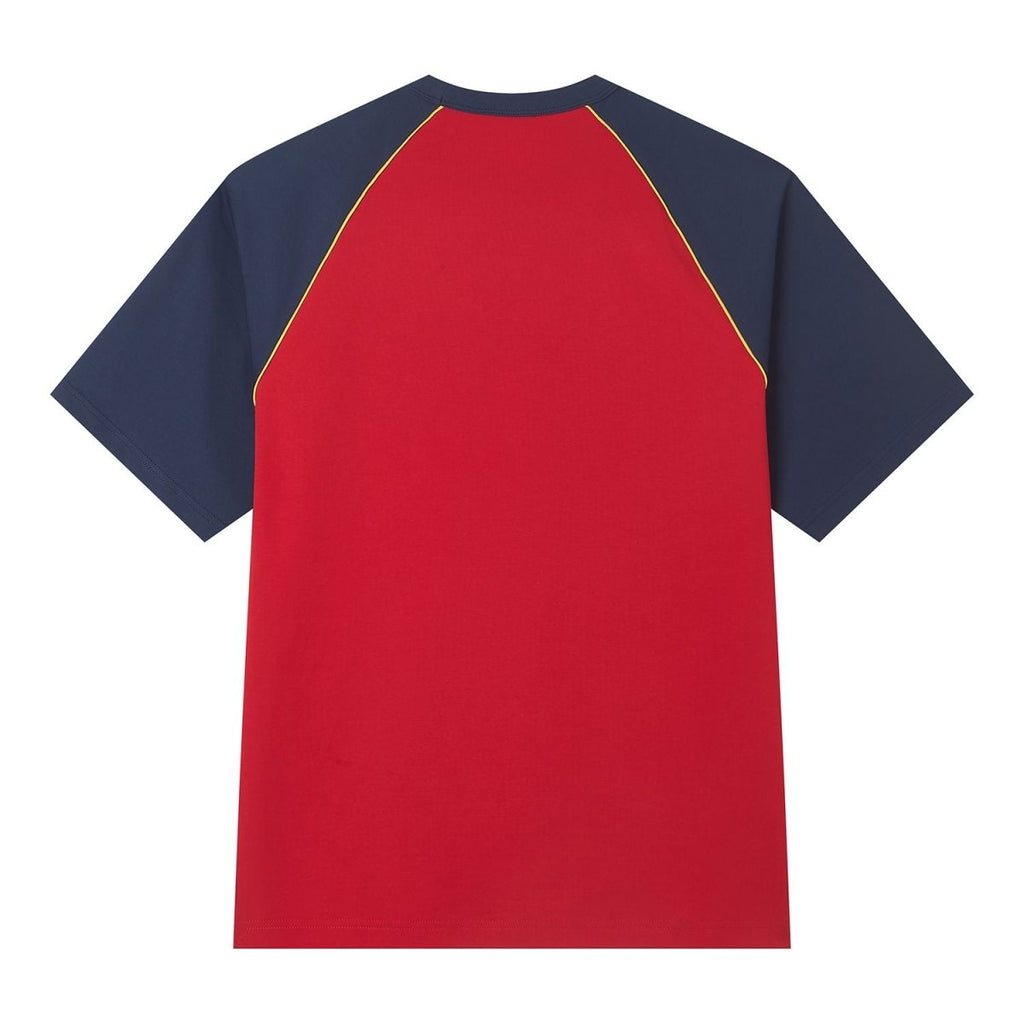 Giordano Men Relaxed Minions World Cup Raglan Jersey Tee - first_variant_option_2 Premium Print Tee for Giordano