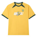 Giordano Men Relaxed Minions World Cup Raglan Sleeve Tee - Premium Print Tee