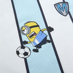 Giordano Men Relaxed Minions World Cup Raglan Tee - first_variant_option_2 Premium Print Tee for Giordano