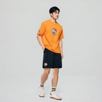 Giordano Men Relaxed Minions World Cup Soccer Badge Tee - Premium Print Tee