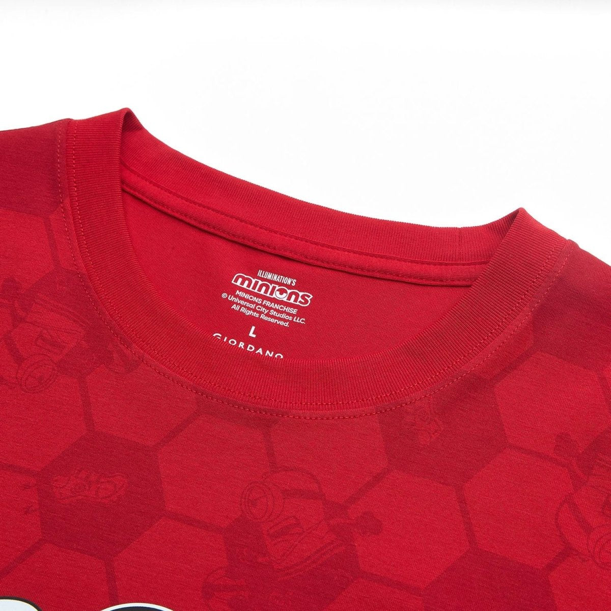 Giordano Men Relaxed Minions World Cup Tee - first_variant_option_2 Premium Print Tee for Giordano