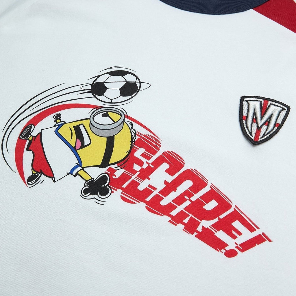 Giordano Men Relaxed Raglan Sleeve World Cup Graphic Tee - first_variant_option_2 Premium Print Tee for Giordano