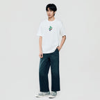 Giordano Men Relaxed Yoshi Printed Cotton Tee - Premium Print Tee