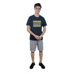 Giordano Men Slim Branding Logo Graphic Cotton Tee - Premium Print Tee
