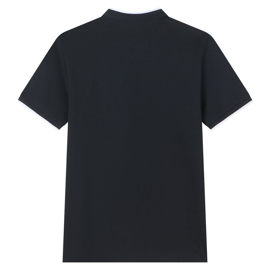 Giordano Men Slim Cotton Henley Graphic Tee - first_variant_option_2 Premium Tee for Giordano