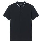 Giordano Men Slim Cotton Henley Graphic Tee - first_variant_option_2 Premium Tee for Giordano