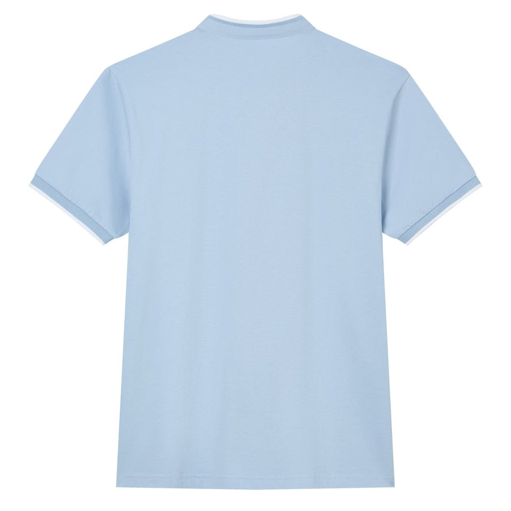 Giordano Men Slim Cotton Henley Graphic Tee - first_variant_option_2 Premium Tee for Giordano