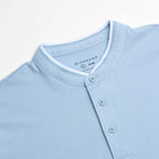 Giordano Men Slim Cotton Henley Graphic Tee - first_variant_option_2 Premium Tee for Giordano