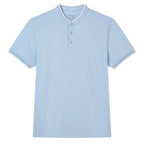 Giordano Men Slim Cotton Henley Graphic Tee - first_variant_option_2 Premium Tee for Giordano