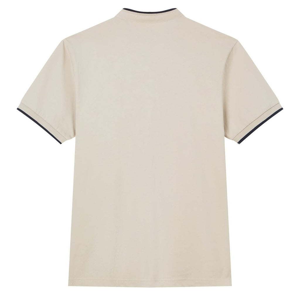 Giordano Men Slim Cotton Henley Graphic Tee - first_variant_option_2 Premium Tee for Giordano