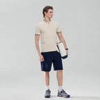 Giordano Men Slim Cotton Henley Graphic Tee - first_variant_option_2 Premium Tee for Giordano