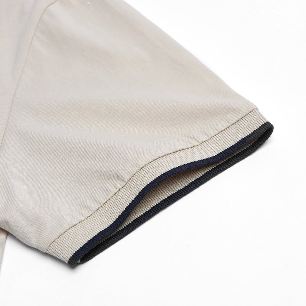 Giordano Men Slim Cotton Henley Graphic Tee - first_variant_option_2 Premium Tee for Giordano