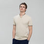 Giordano Men Slim Cotton Henley Graphic Tee - first_variant_option_2 Premium Tee for Giordano
