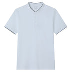 Giordano Men Slim Cotton Henley Graphic Tee - first_variant_option_2 Premium Tee for Giordano
