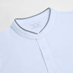Giordano Men Slim Cotton Henley Graphic Tee - first_variant_option_2 Premium Tee for Giordano
