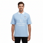 Giordano Men Slim Cotton Lycra World Cup Embroidered Polo - Premium Polo