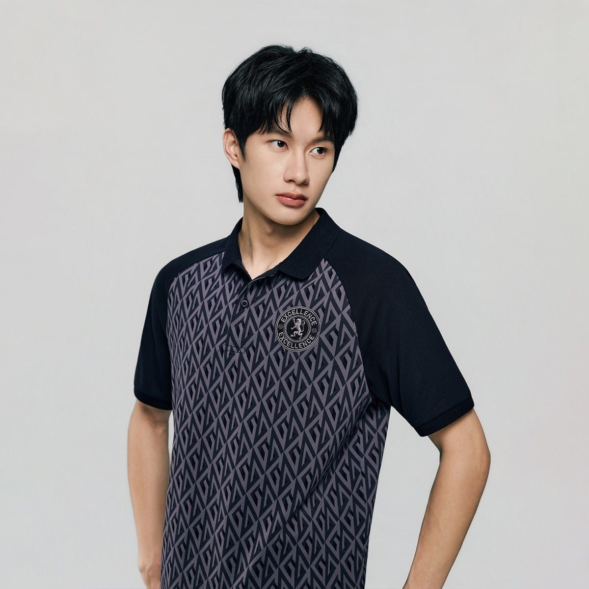 Giordano Men Slim Cotton Lycra World Cup Polo - first_variant_option_2 Premium Polo for Giordano