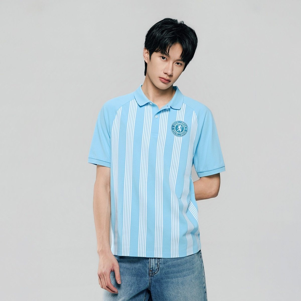 Giordano Men Slim Cotton Lycra World Cup Polo - first_variant_option_2 Premium Polo for Giordano