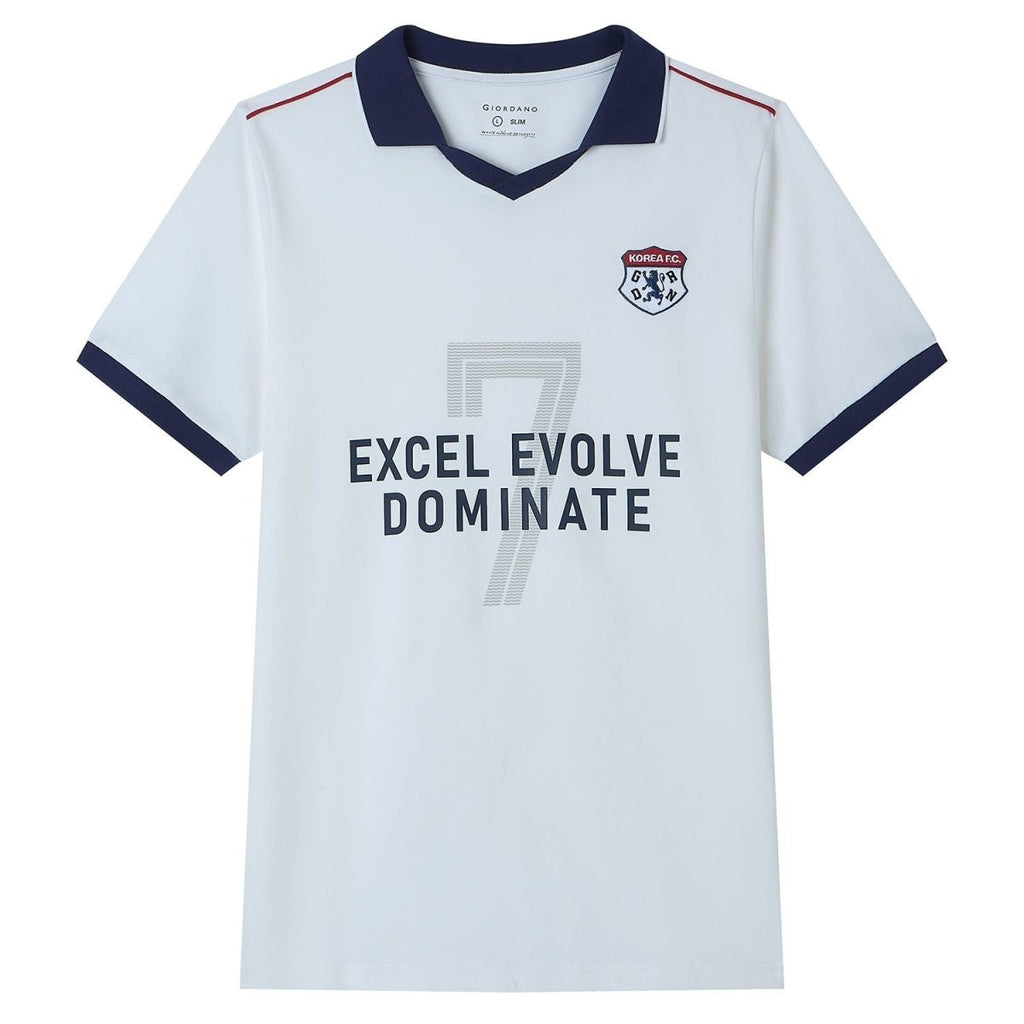 Giordano Men Slim Cotton Lycra World Cup Polo - first_variant_option_2 Premium Polo for Giordano
